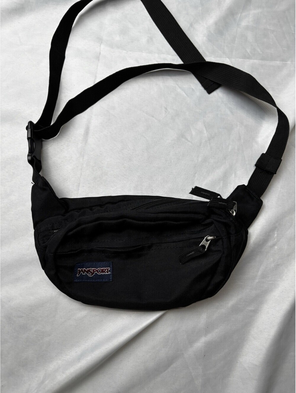 JanSport Fifth Avenue Black Waist Belt Utility Bag